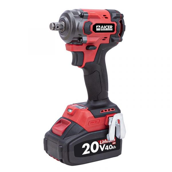 PACK TALADRO + LLAVE IMPACTO 20V ONLY ONE (1X 4.0 AH) AICER AC1732 - Imagen 2
