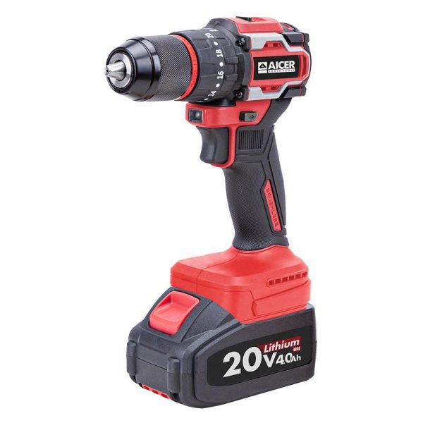 PACK TALADRO + LLAVE IMPACTO 20V ONLY ONE (1X 4.0 AH) AICER AC1732 - Imagen 3