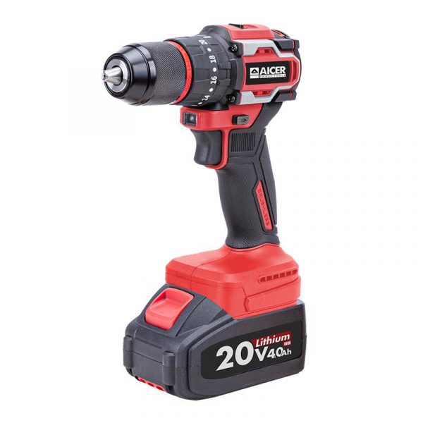 PACK TALADRO + SIERRA CIRCULAR + SIERRA SABLE 20V ONLY ONE (2X 4.0AH) AICER AC1733 - Imagen 3