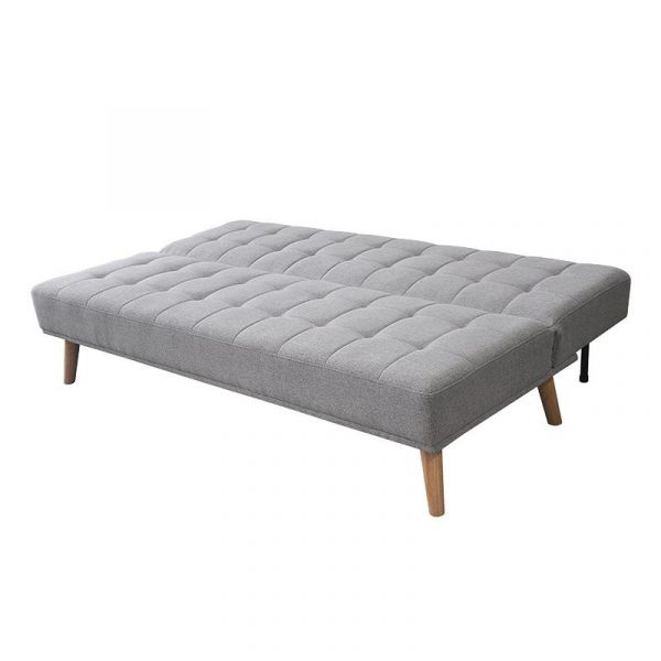 SOFA CAMA GRIS 180X81X86CM MOMI MO1148 - Imagen 2
