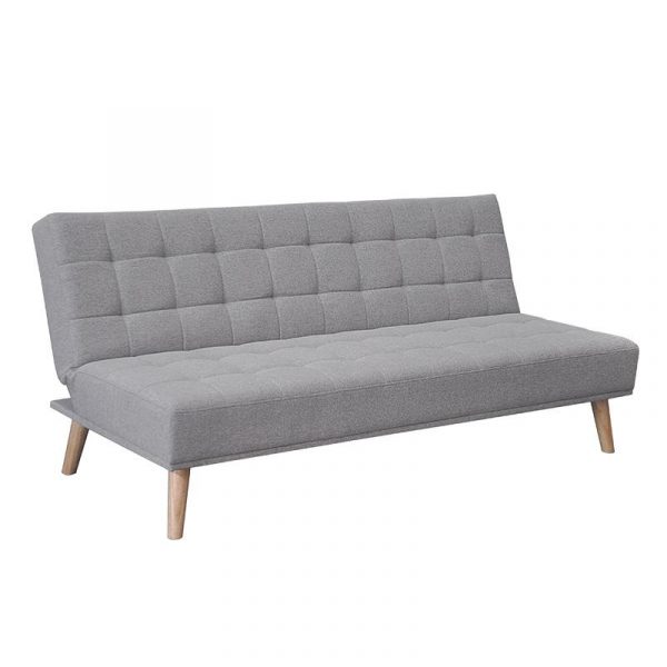 SOFA CAMA GRIS 180X81X86CM MOMI MO1148