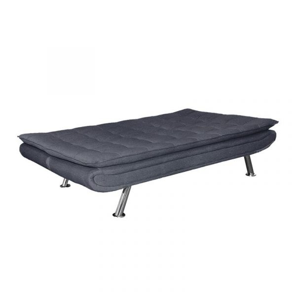SOFA CAMA GRIS 194X90X98CM MOMI MO1145 - Imagen 2