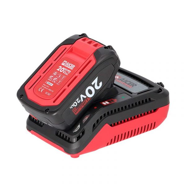 TALADRO PERCUTOR 20V + 74 ACCESORIOS ONLY ONE (1X 2.0AH) AICER AC1729 - Imagen 4