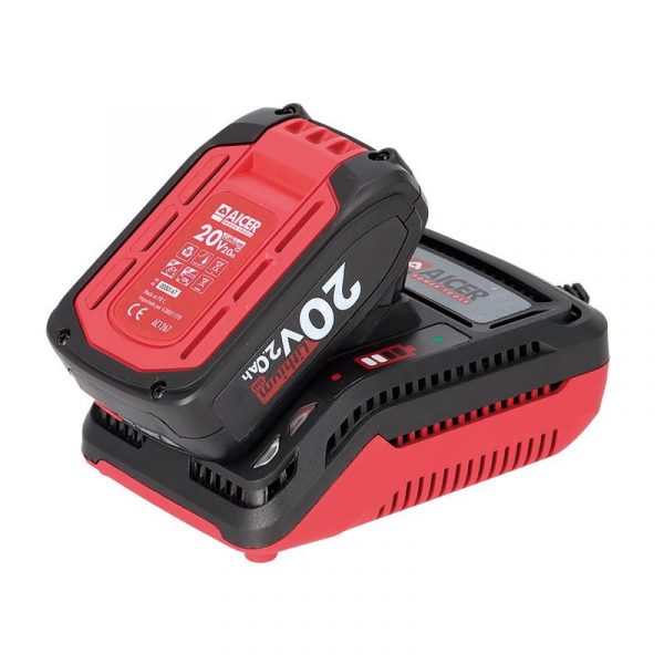 TALADRO PERCUTOR 20V + 74 ACCESORIOS ONLY ONE (2X 2.0AH) AICER AC1738 - Imagen 3