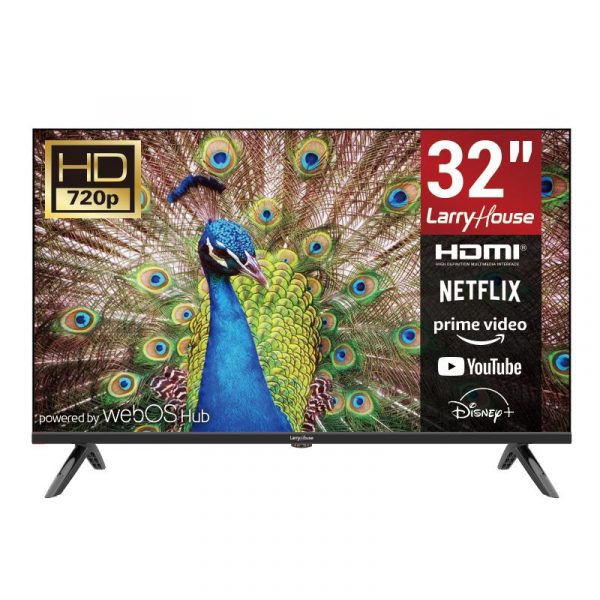 TELEVISOR 32" HD SMART TV BLUETOOTH LARRYHOUSE LH2142