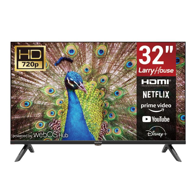 TELEVISOR 32" HD SMART TV BLUETOOTH LARRYHOUSE LH2142  TELEVISOR DE TREINTA Y DOS PULGADAS TELEVISORES TELEVISION TELEVISIONES TV