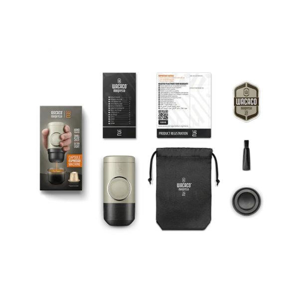 CAFETERA MINIPRESSO CAPSULAS WACACO NS2 231234 - Imagen 6