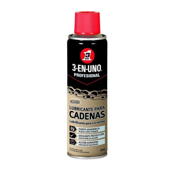ACEITE 3 EN 1 LUBRICANTE CADENA 250ML 228223
