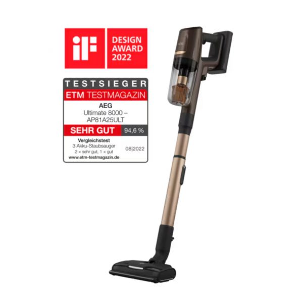 ASPIRADORA VERTICAL SERIE 8000 AEG AP81A25ULT - Imagen 2