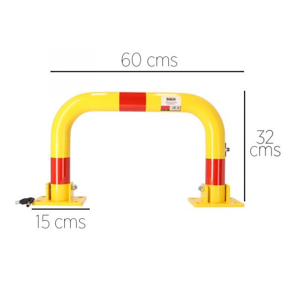 BARRERA DE PARKING 60X10X32CM PAMACON PM1760 - Imagen 2
