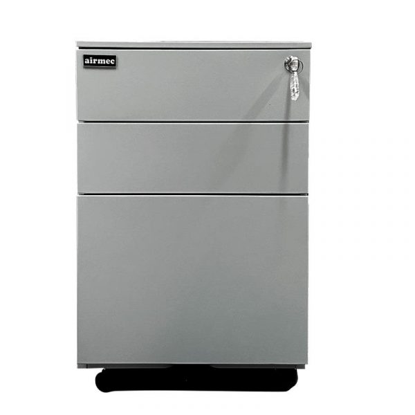 CAJONERA DE OFICINA GRIS 3 GAVETAS 60X39X50CM AIRMEC AM131537 - Imagen 3
