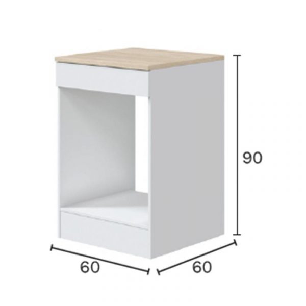 COCINA ESQUINERA KIT BLANCA KIRA 160+160 MOMI MO1091 - Imagen 9