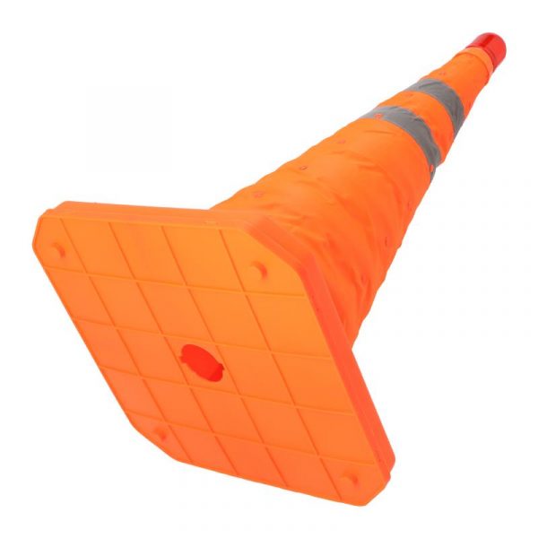CONO DE SEÑALIZACION PLEGABLE CON LUZ 60CM PAMACON PM1744 - Imagen 3