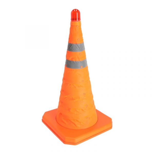 CONO DE SEÑALIZACION PLEGABLE CON LUZ 60CM PAMACON PM1744 - Imagen 4
