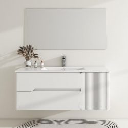 MUEBLE BAÑO BLANCO SERIE DANTE 120X46X50CM BENOTTI BT2835
