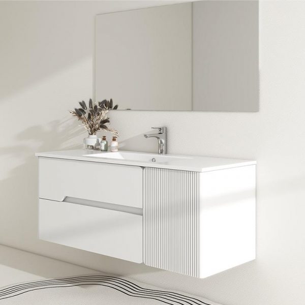 MUEBLE BAÑO BLANCO SERIE DANTE 120X46X50CM BENOTTI BT2835