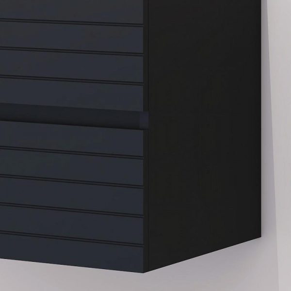 MUEBLE BAÑO NEGRO SERIE CARMINE 80X46X55CM BENOTTI BT2834 - Imagen 3