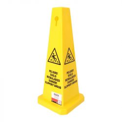 SEÑAL CONO DE SUELO MOJADO PAMACON PM1725