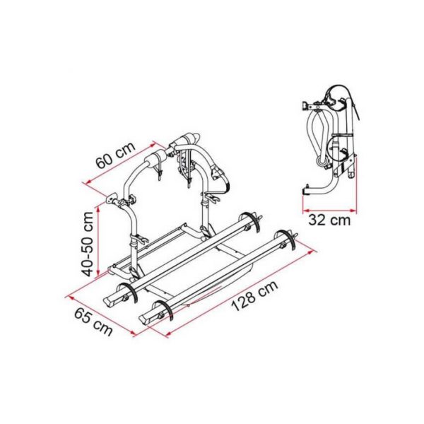 CARRY-BIKE CL UNIVERSAL FIAMMA 270210 - Imagen 3