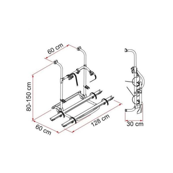 CARRY-BIKE PRO CARAVANA FIAMMA 270100 - Imagen 3