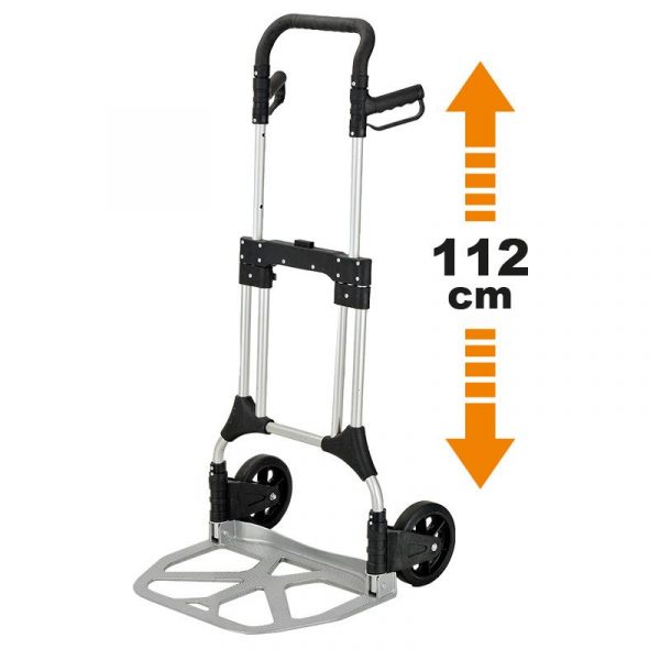 CARRETILLA PLEGABLE ALUMINIO 200KGS AIRMEC AM131547 - Imagen 3