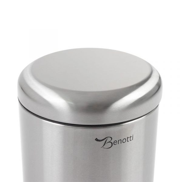 PAPELERA DE BAÑO INOX MATE 3 LITROS BENOTTI BT2660 - Imagen 3