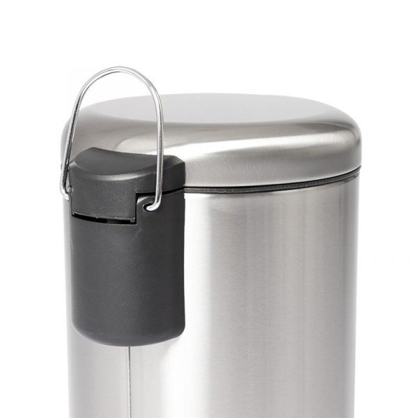 PAPELERA DE BAÑO INOX MATE 3 LITROS BENOTTI BT2660 - Imagen 4