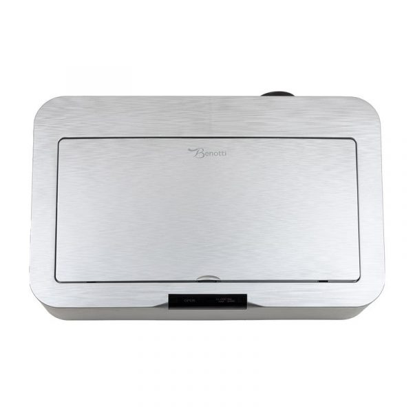 PAPELERA INOX CON SENSOR 50 LITROS BENOTTI BT2840 - Imagen 3