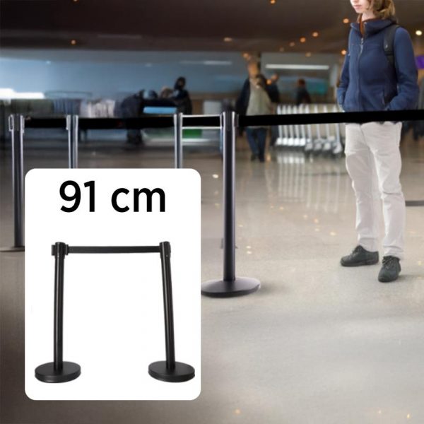 POSTE SEPARADOR CINTA EXTENSIBLE 2M PAMACON PM1748