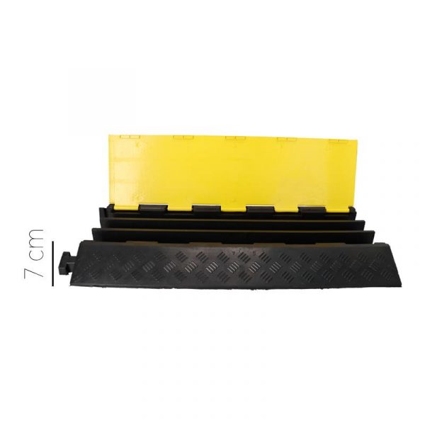 PROTECTOR DE CABLE PARA SUELO CON 3 CANALES PAMACON PM1763 - Imagen 3