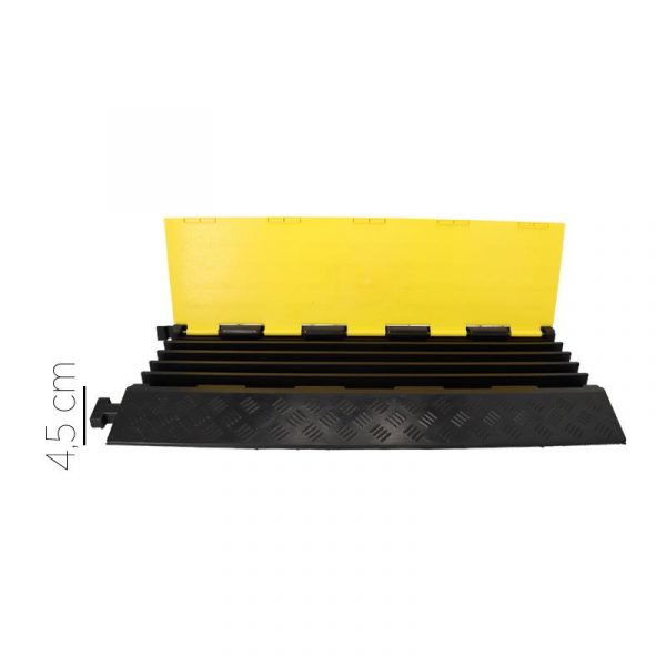 PROTECTOR DE CABLE PARA SUELO CON 5 CANALES PAMACON PM1764 - Imagen 3