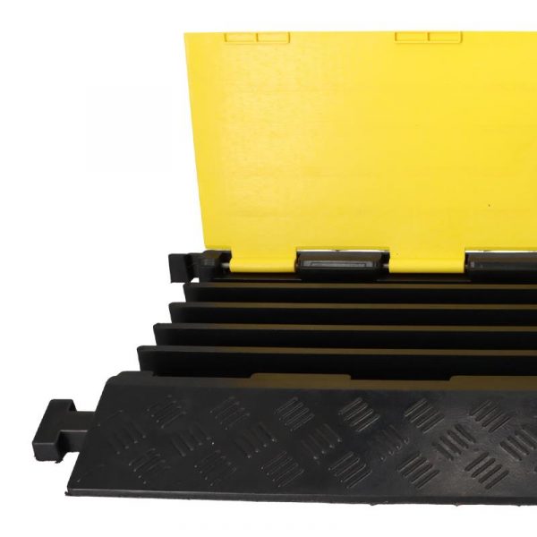 PROTECTOR DE CABLE PARA SUELO CON 5 CANALES PAMACON PM1764 - Imagen 4