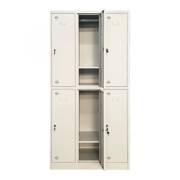 TAQUILLA METALICA 2 PUERTAS 3 CUERPOS 185X90X45CM AIRMEC AM131536 - Imagen 3