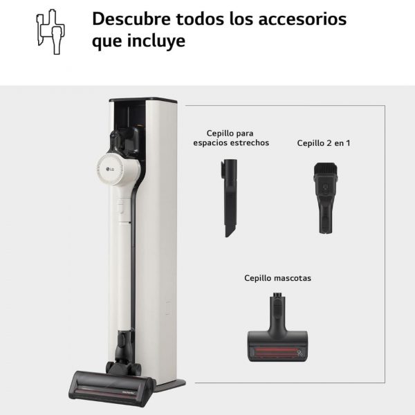 ASPIRADORA VERTICAL ALL IN ONE KOMPRESSOR 260W LG A9T-PRIME1C - Imagen 3