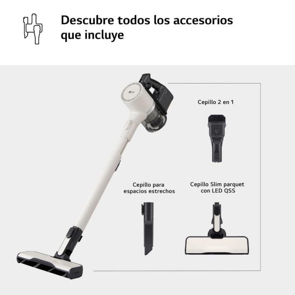 ASPIRADORA VERTICAL KOMPRESSOR 220W LG A9K-LITE1C - Imagen 3