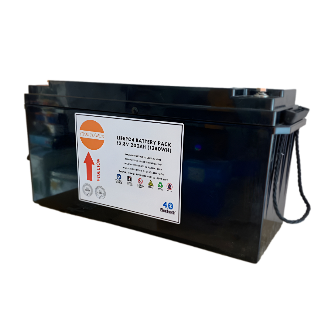 BATERIA LITIO PACK LIFEPO4 12.8V 230AH 2944WH CYM-POWER BATERIAS DE LITIOS