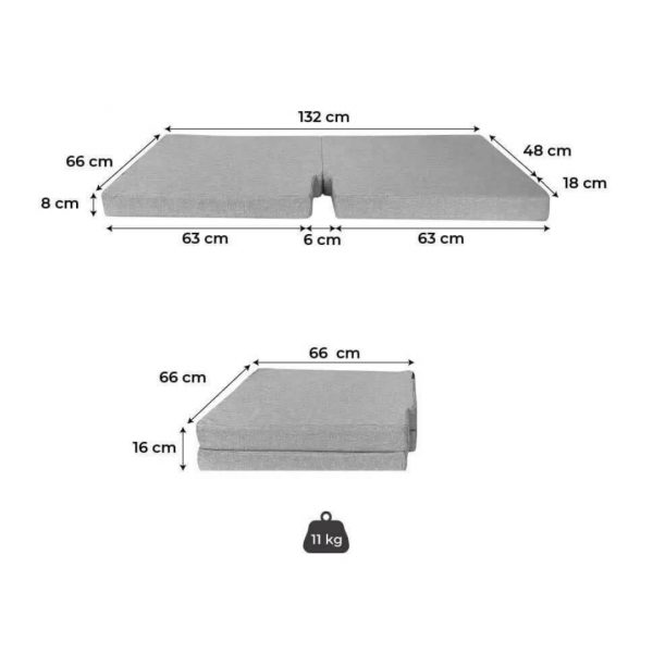 COLCHON CAMA CABINA CADDY 2004/2021 166125 - Imagen 3