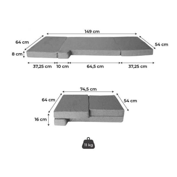 COLCHON CAMA CABINA T4/T5/T6/T6.1 166115 - Imagen 6