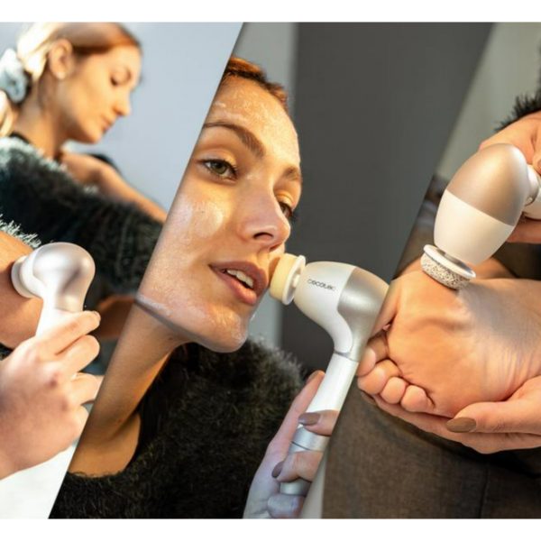 CEPILLO FACIAL 9 CABEZALES BAMBA FACECARE TOTALCLEAN CECOTEC 03371 - Imagen 2