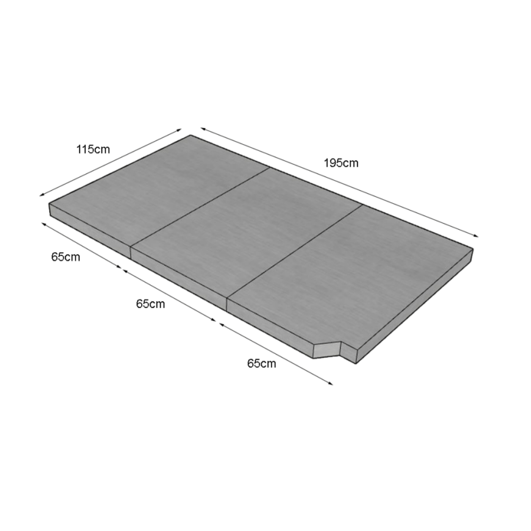 COLCHON CAMA CALIFORNIA OCEAN 166123 - Imagen 2