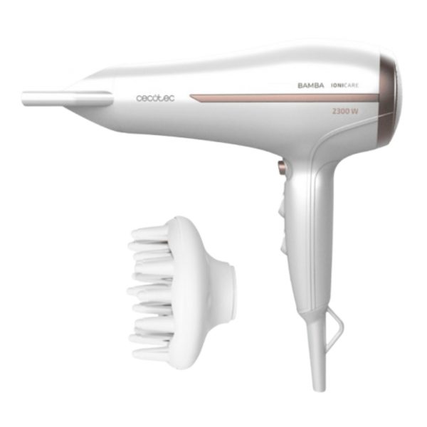 SECADOR DE PELO IONICO BAMBA IONICARE 5200 AURA CECOTEC 04200
