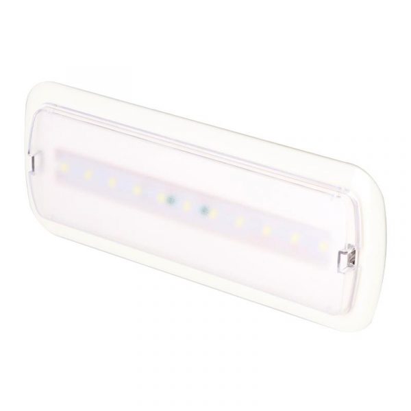LUZ LED EMERGENCIA EMPOTRABLE/SUPERFICIE 4W 250 LUMENS AIRMEC AM131525 - Imagen 3
