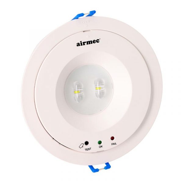 LUZ LED EMERGENCIA EMPOTRABLE/SUPERFICIE 6W 250 LUMENS AIRMEC AM131529 - Imagen 5