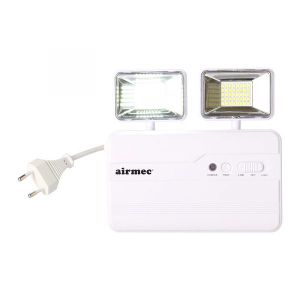 LUZ LED EMERGENCIA SUPERFICIE 10W 700 LUMENS AIRMEC AM131528 - Imagen 2