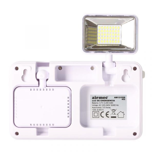 LUZ LED EMERGENCIA SUPERFICIE 10W 700 LUMENS AIRMEC AM131528 - Imagen 4