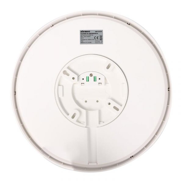 PLAFON LED EMERGENCIA SUPERFICIE 28CM 20W 2.000 LUMENS AIRMEC AM131531 - Imagen 5