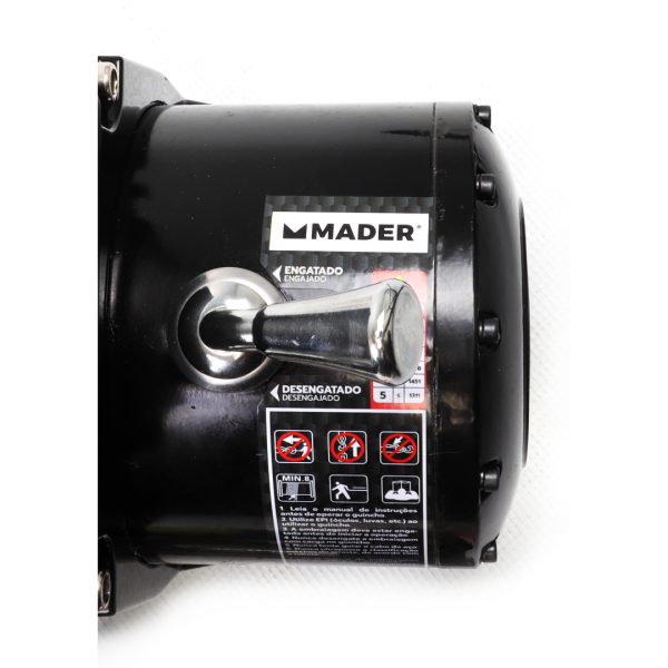 GUINCHE ELECTRICO 12V DE REMOLQUE 2268KG 1900W MADER 59162 - Imagen 3