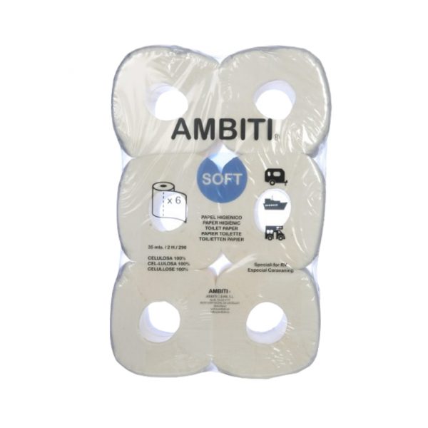 ROLLOS DE PAPEL WC HIGIENICO AMBITI AM300215
