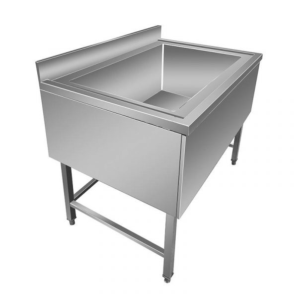 FREGADERO INDUSTRIAL INOX GRAN CAPACIDAD 1170X800X900MM LARRYHOUSE LH2193