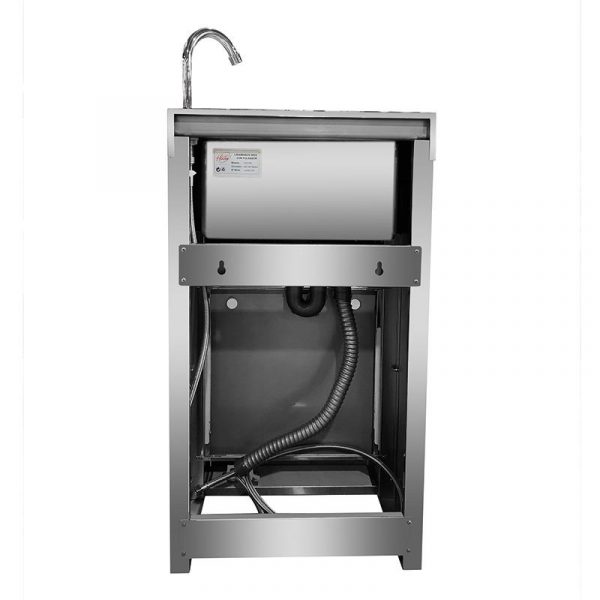 LAVAMANOS INDUSTRIAL INOX CON PULSADOR LARRYHOUSE LH2192 - Imagen 4